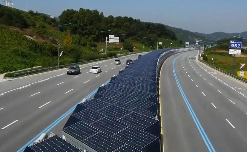 South Korea Gets New Solar Panel Covered Bike Lane