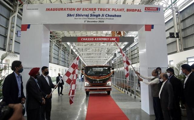 Volvo Eicher Commercial Vehicles Production Begins At New Truck Facility In Bhopal