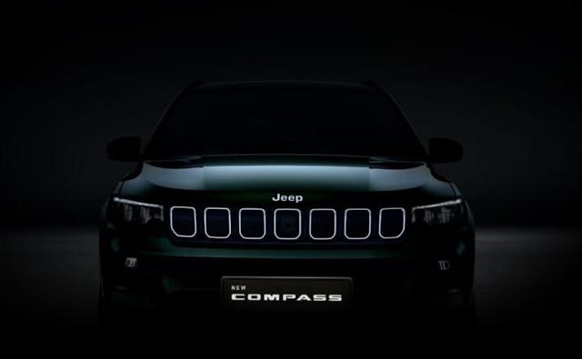 Jeep India has teased the new 2021 Compass sporting a new green colour on its official website ahead of its debut.