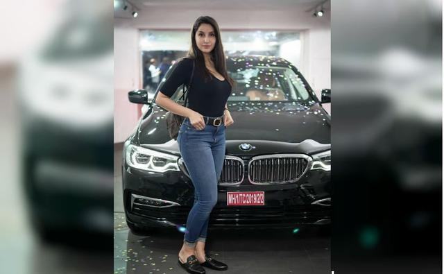 Actor Nora Fatehi has traded in her Mercedes-Benz CLA for the luxurious and sporty BMW 5 Series. She recently took delivery of her newest prized possession.