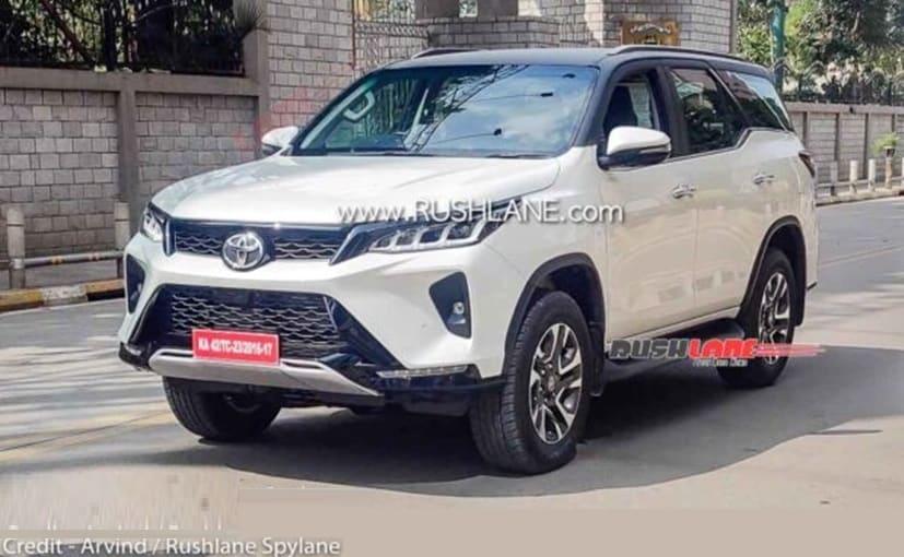 2021 Toyota Fortuner Legender Variant Spied Ahead Of Launch