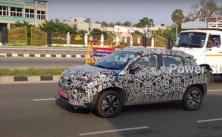 Production-Ready Renault Kiger Subcompact SUV Spied Testing Again