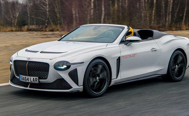 Bentley has released pictures of its engineering prototype that will be tested intensely over 20 weeks before the carmaker will start with the manufacturing process of 12 units of the Bentley Bacalar.