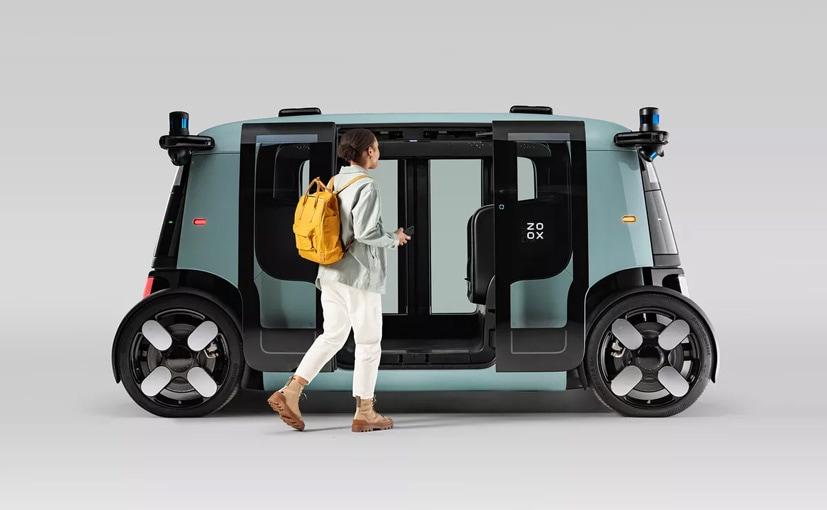 Amazon Unveils Zoox Self Driving Robotaxi 