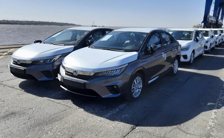 Honda Cars India has begun exporting Made-In-India cars to left-hand drive (LHD) markets for the first time. The initial batch of new Honda City sedans will go to the Middle-Eastern countries, however, the company plans to export the car to over 12 LHD markets in 2021.