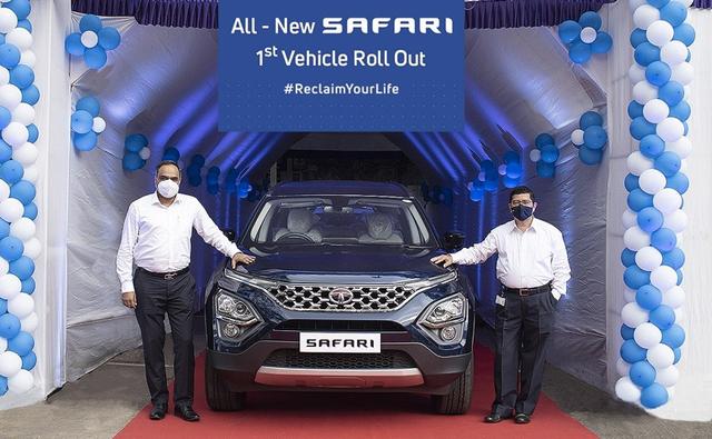 2021 Tata Safari Revealed; Production Begins