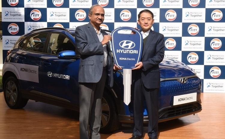 Hyundai India Provides Kona electric To IIT Delhi For Research