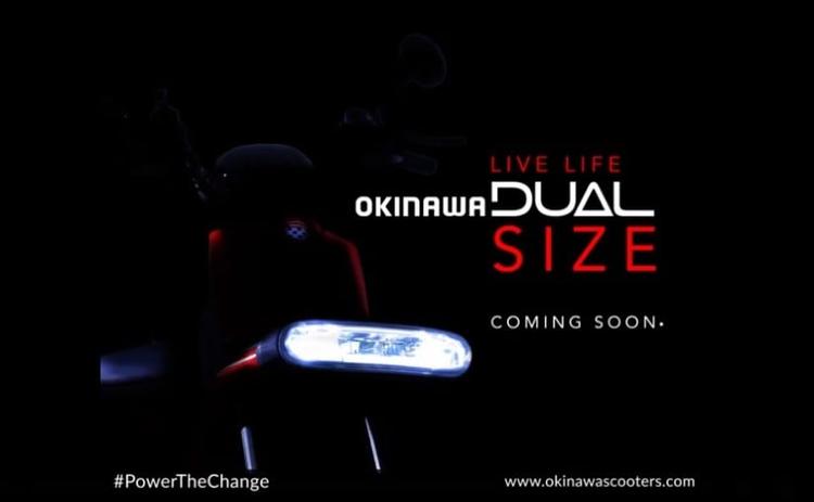 Electric Two-Wheeler brand Okinawa has teased its upcoming scooter, the Okinawa Dual. The Dual is likely to be a commercial electric two-wheeler and will be launched in India in the coming weeks.