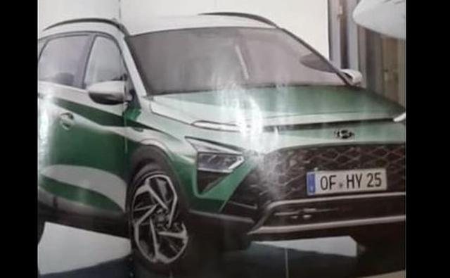 Images of the upcoming Hyundai Bayon crossover SUV have leaked online ahead of its official debut. The new images appear to be from the car's official brochure and reveal a rugged crossover model based on the new-generation Hyundai i20