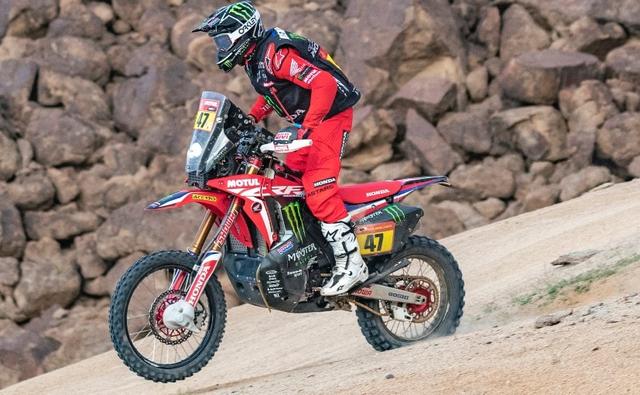 Defending champions Monster Energy Honda Team hold on to the crown as Kevin Benavides claimed his first win in the 2021 Dakar Rally.