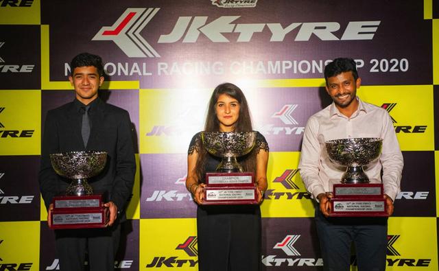 Ahura Racing driver Anushriya Gulati claimed the LGB-4 rookie crown as well as the Women's category title in the finale held in Coimbatore, the last weekend.