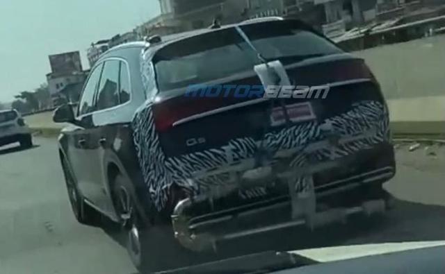 2021 Audi Q5 Facelift Spied Testing In India