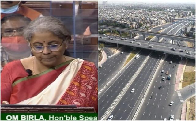 The Finance Minister has announced an expansion of India's highway infrastructure that will see over 8,500 km being built by March 2022, with an outlay of Rs. 1.18 lakh crore for the Ministry of Road Transport and Highways.