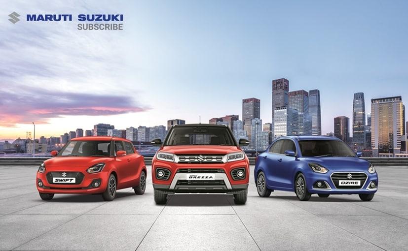 Maruti Suzuki Subscribe: Get Your New Car The Smart Way banner