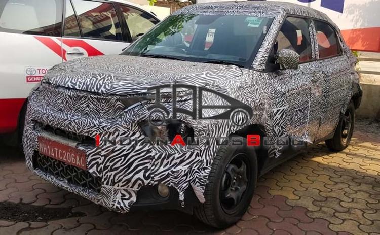 Upcoming Tata HBX AMT Model's Cabin Uncovered In New Spy Photos