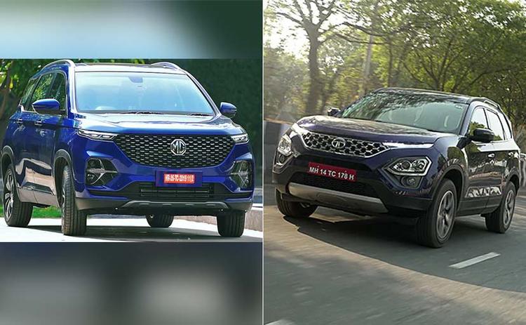 Tata Safari Vs MG Hector Plus: Price Comparison