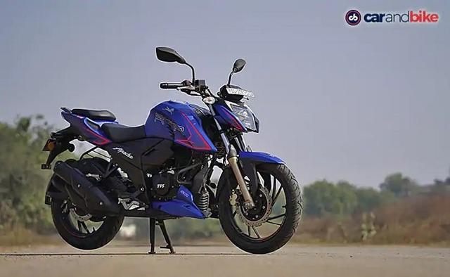 TVS Apache RTR 200 4V Prices Increased By Rs. 1,295