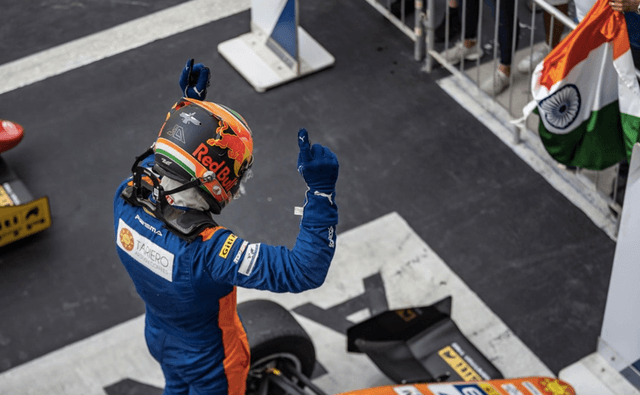 Jehan Daruvala went on to claim P2 in the first race of Round 3, while the third race saw the driver claim victory, catapulting the driver to second place in the drivers' standings. Here's how Round 3 unfolded over the weekend.
