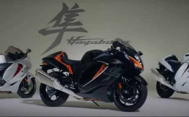 The new Suzuki Hayabusa will be revealed globally on February 5 and will sport several updates, including new electronics, sharper design and more.