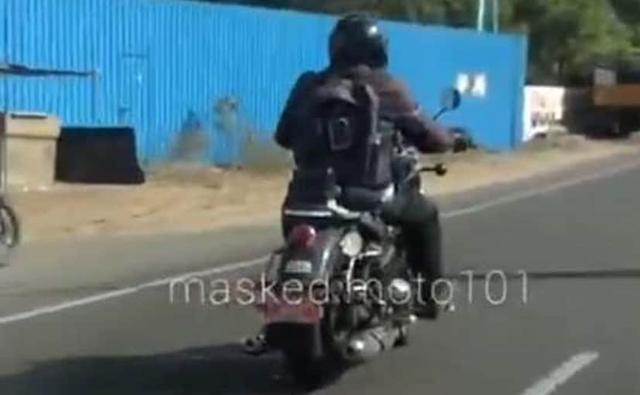 The much talked about Royal Enfield 650 Cruiser has been spotted testing near Chennai and we're expecting it to be the next launch from the brand in our market.