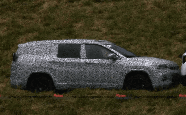 Jeep's Three-Row SUV Spotted Testing In Brazil