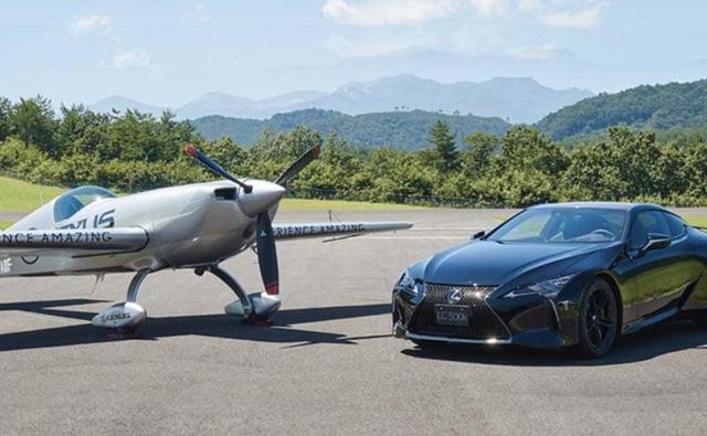 The new LC Limited Edition is inspired by a partnership between air race pilot Yoshihide Muroya and Lexus engineers.