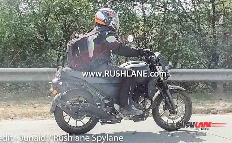 Retro-Styled Yamaha XSR 250 Prototype Spied Testing In India