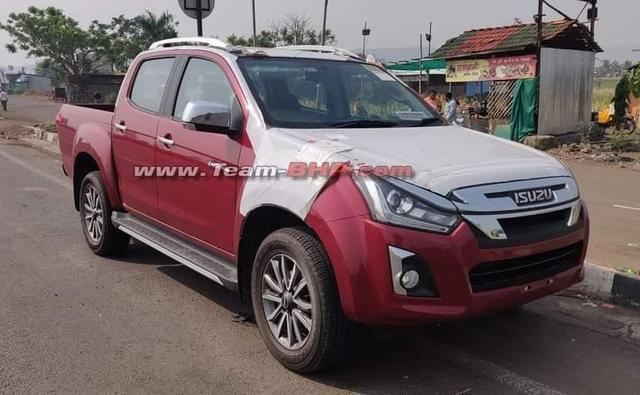 2021 Isuzu D-Max V-Cross Automatic Cabin Uncovered In New Spy Photos