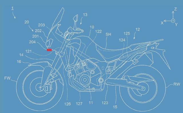 Recent patent filings show that Honda may be looking to introduce radar-mounted warning systems on a future model of the Africa Twin.