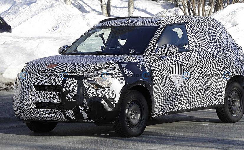 Citroen’s New SubCompact SUV Spied Testing In Snow In Sweden