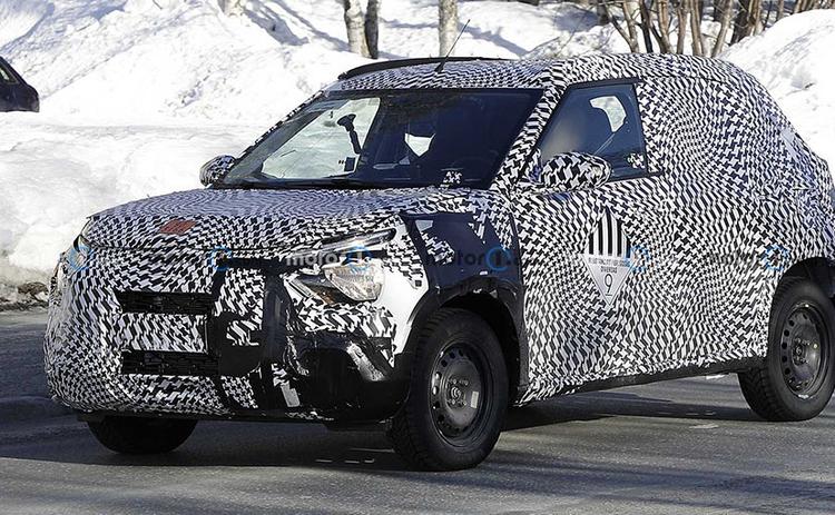 Citroen’s New SubCompact SUV Spied Testing In Snow In Sweden