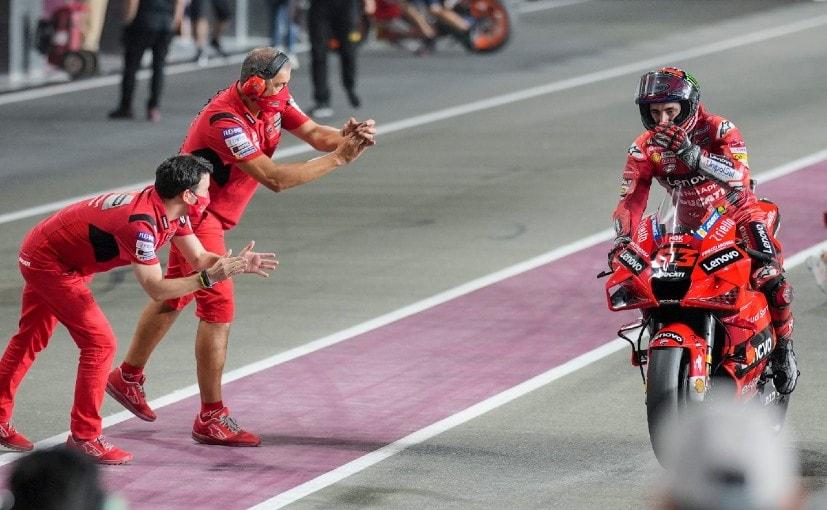 MotoGP: Ducati's Bagnaia Bags First Pole Of The Season With A Record Setting Lap In Qatar