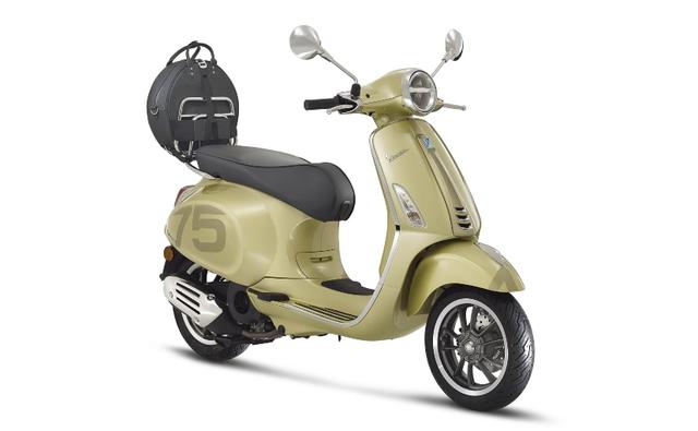 Piaggio is celebrating the 75th anniversary of the iconic Vespa with three special edition models which will be available in 2021.