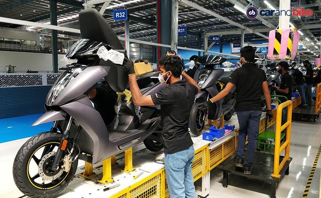 We take a closer look at how Ather Energy's new manufacturing facility in Hosur is preparing for an electric mobility revolution rolling out a new scooter every 4 minutes.