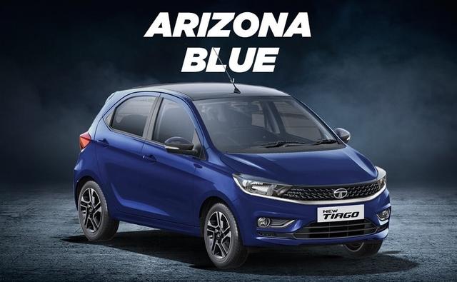 Tata Motors has silently introduced a new colour option for its entry-level hatchback, Tiago, called Arizona Blue.