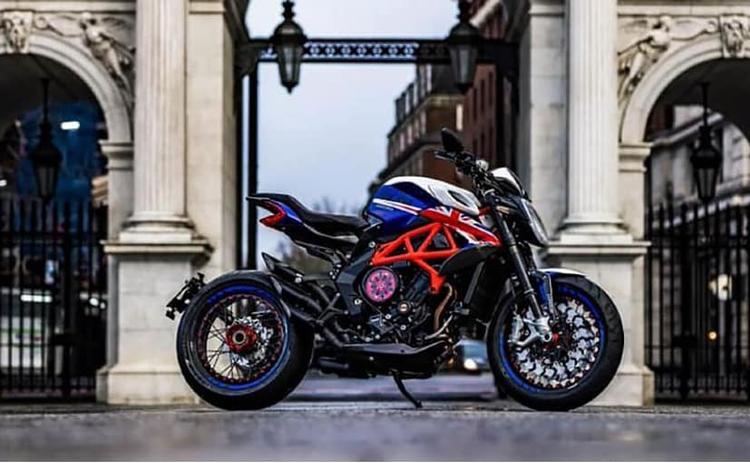 MV Agusta Celebrates New London Store With Special Edition Dragster
