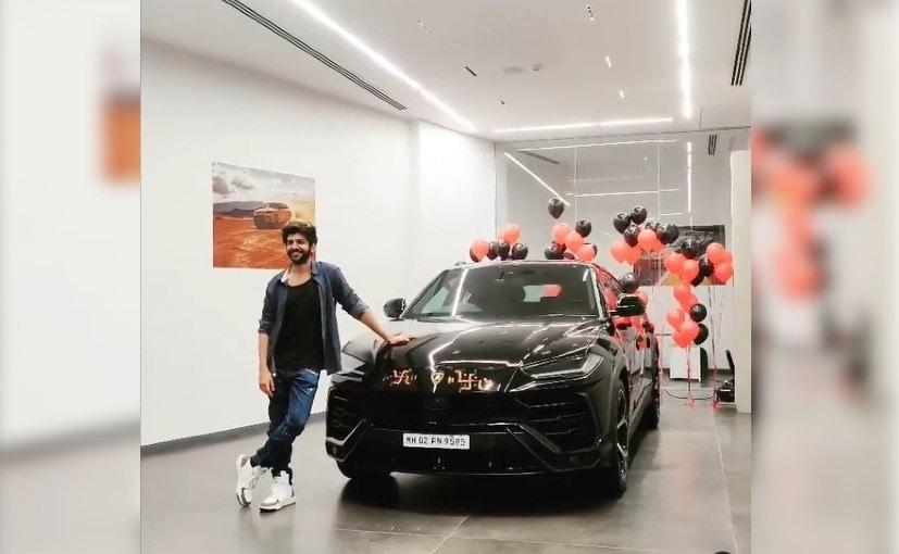 Actor Kartik Aaryan Brings Home The Lamborghini Urus
