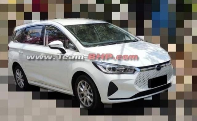 BYD e6 Spotted Testing In India