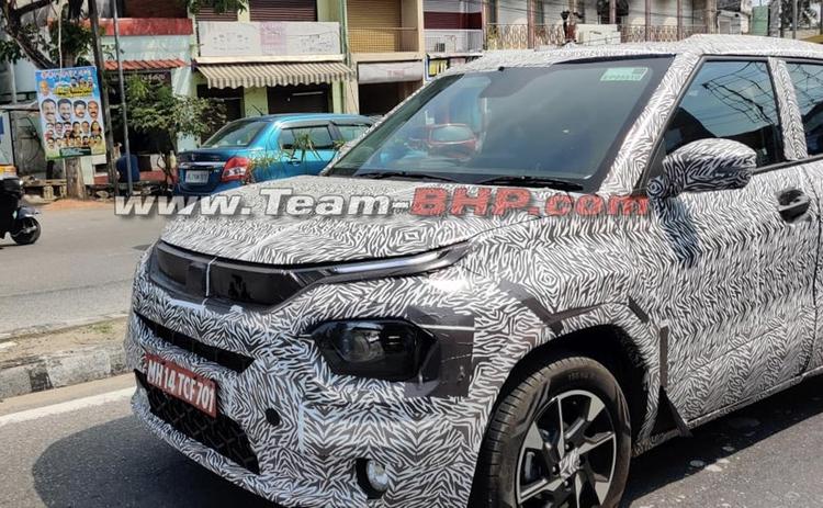 Tata HBX Front Styling And Alloys Revealed In New Spy Photos