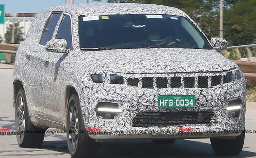 Jeep Compass Seven-Seater Spotted Testing In Brazil Again