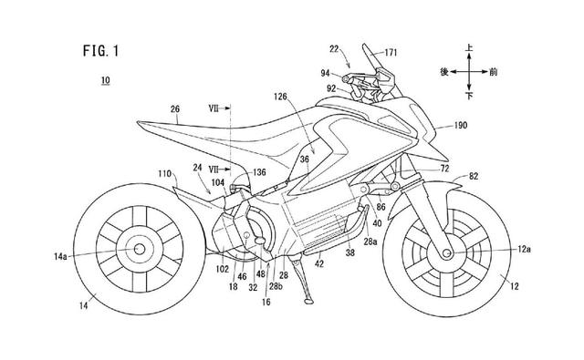 Honda Patents Electric Mini-Bike
