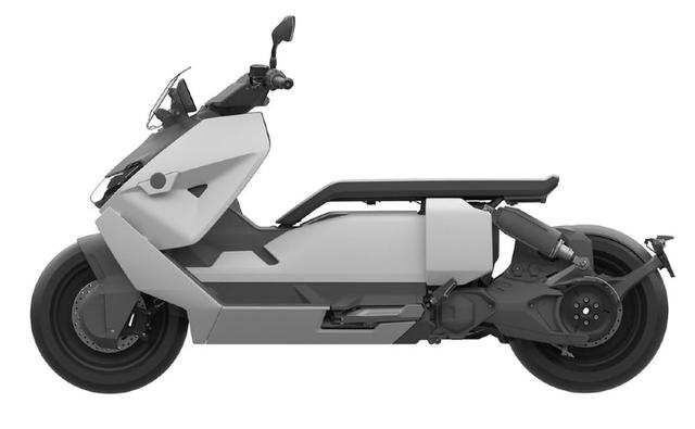 Leaked images show that BMW's electric concept scooter, called the BMW Definition CE 04 Concept, may be almost unchanged in production form.
