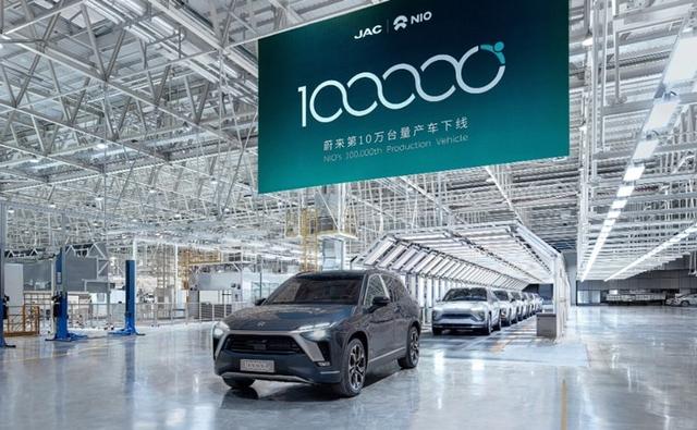 NIO, the all-electric carmaker produced its 100,000th vehicle on April 7, 2021. It's a milestone for the company as the ES8 (the 1,00000th car) rolled off the production line at the JAC-NIO manufacturing centre in Hefei, China.
