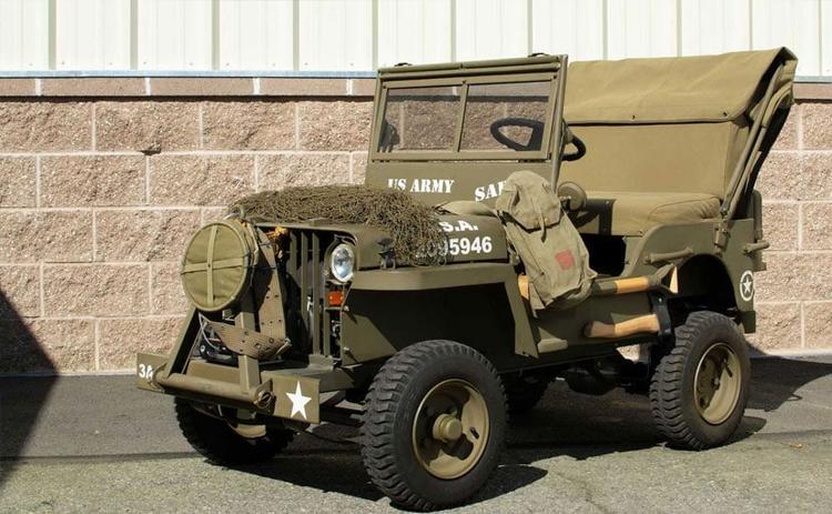 The miniature Jeep takes inspiration from the Willys Jeep that served during the World War II era and is currently on auction at RM Sotheby's in the US.