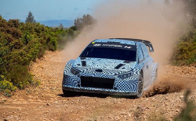 WRC: 2022 Hyundai i20 Rally1 Hybrid Prototype Breaks Cover