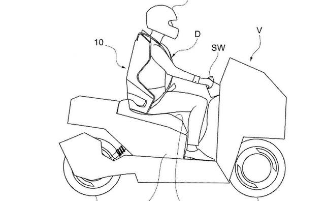 The computer-controlled system decides when to unshackle the rider in case of an accident, or to keep the rider strapped in.