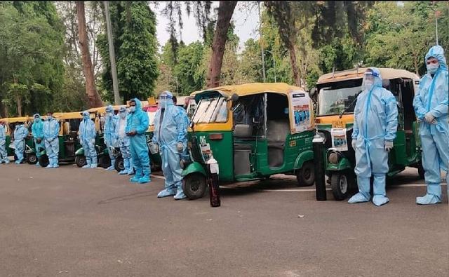 TYCIA And Rajya Sabha Launch Oxygen Cylinder Equipped Auto Ambulance In Delhi