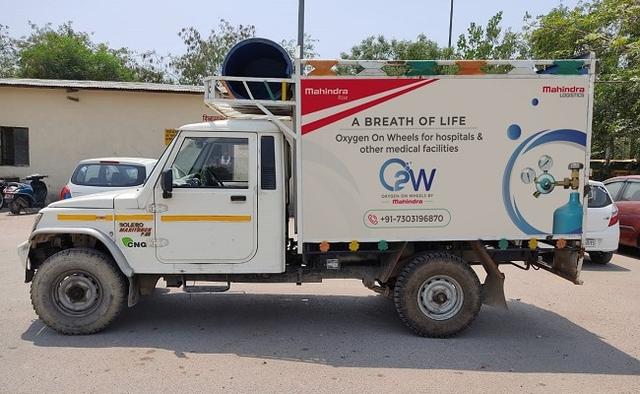 Mahindra has now extended the 'Oxygen On Wheels' (O2W) public service program in Chennai.