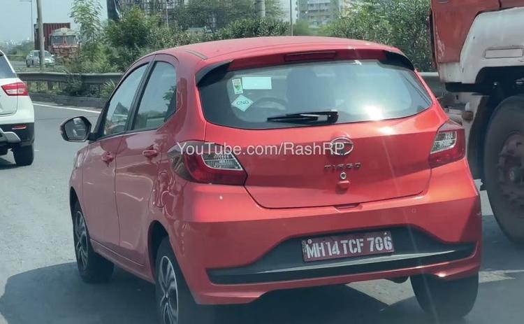 Tata Tiago CNG Variant Spotted Testing In India Sans Camouflage