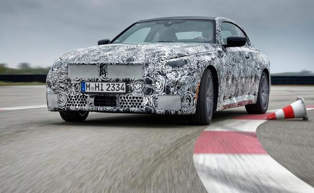 BMW will begin manufacturing the 2 Series Coupe later in 2021 and though we don't see much of its design in these pictures, expect the two-door model's design to be in line with the current design language of the company